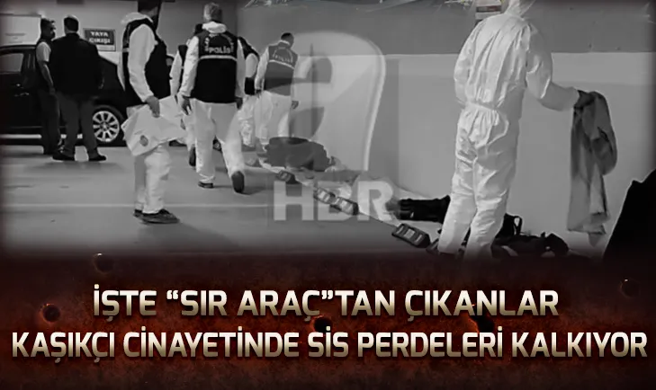 Sır aracın içinden 2 bavul çıktı