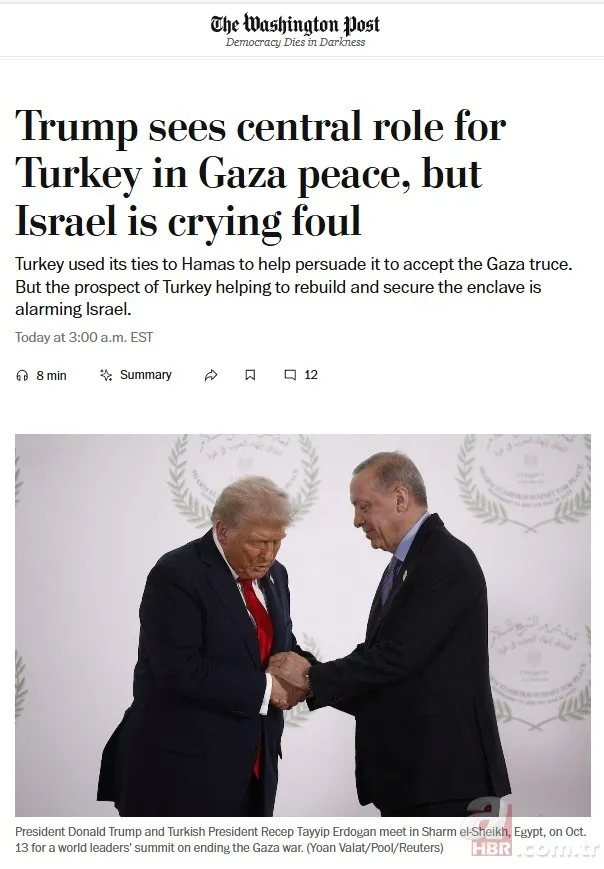Türkiye İsrail'i çileden çıkarıyor: Amerikan gazetesi yazdı 2