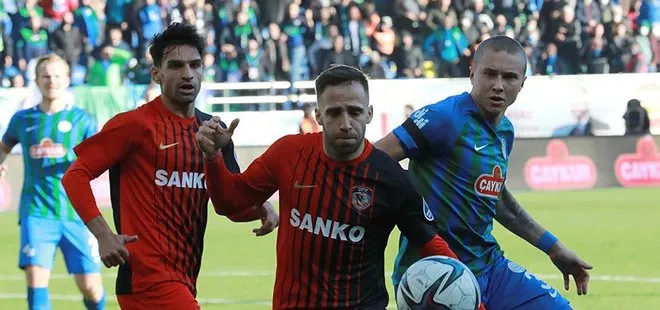 Çaykur Rizespor-Gaziantep maç sonucu: 0-1