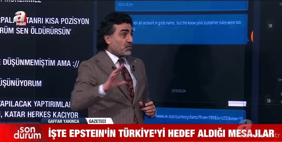 Epstein belgelerinde Türk Lirasına operasyonun şifreleri! Steve Bannon yazışmaları ortaya çıktı 7