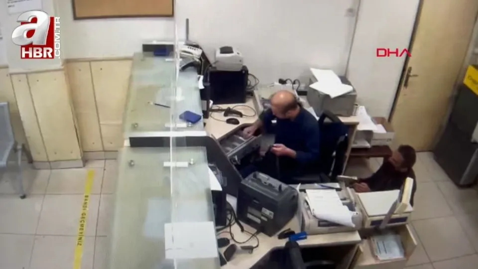 Gaziantep’te silahlı PTT soygunu kamerada!