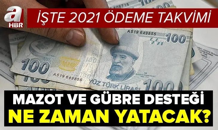 Çiftçilere müjde! 6 Mart mazot ve gübre desteği yattı mı? 2021 Ziraat Bankası T.C. numarasına göre ödeme takvimi...