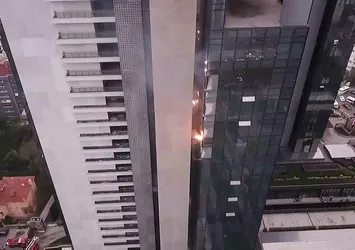 Son dakika | Şişli'de bulunan Torun Center binasında yangın çıktı