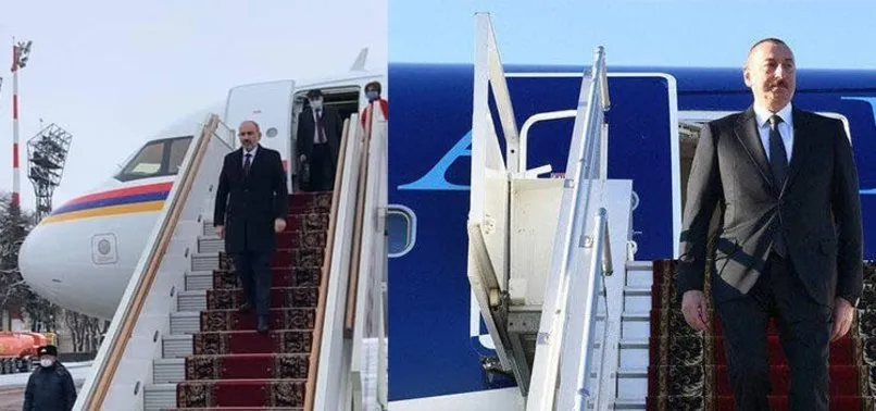 Rusya'da 'Karabağ' zirvesi! Aliyev ve Paşinyan Moskova'da