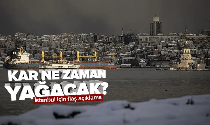 İstanbul’a kar yağacak mı? Meteoroloji’den 5 günlük açıklama | Hangi illerde kar bekleniyor?