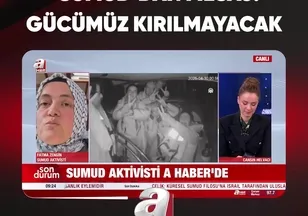 SUMUD’DAN MESAJ: GÜCÜMÜZ KIRILMAYACAK