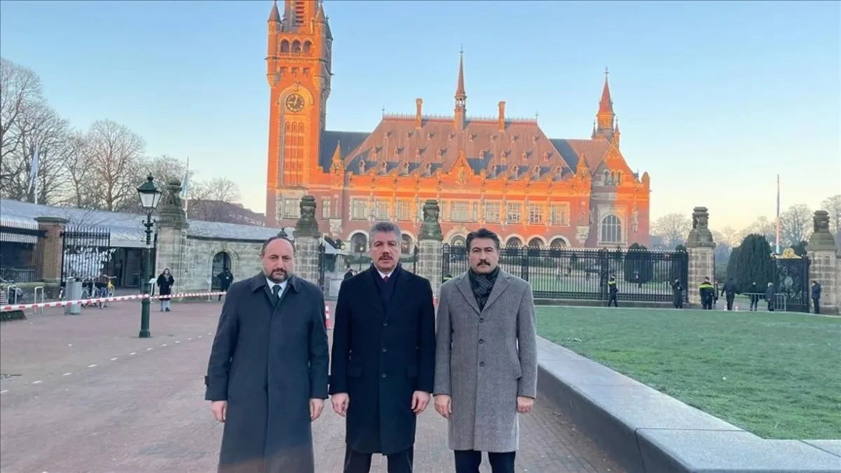 TBMM heyeti Lahey'de! UAD'de sunum yapacaklar