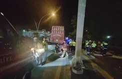 Otomobil kamyona ok gibi saplandı: 1 ölü
