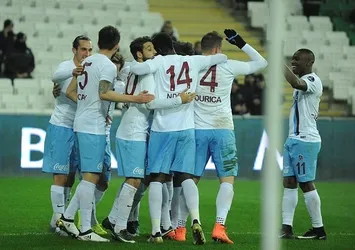Trabzonspor, Bursaspor'u mağlup etti