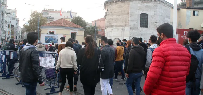 İstiklal Caddesi'nde yoğunluk: Girişler durduruldu