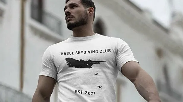 Son dakika: Skandal tişörtlere Türkiye'den sert tepki: Modern barbarlık! Uçaktan düşerek ölen Afganlarla dalga geçtiler - 3
