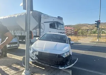 Bingöl’de trafik kazası: 1 yaralı