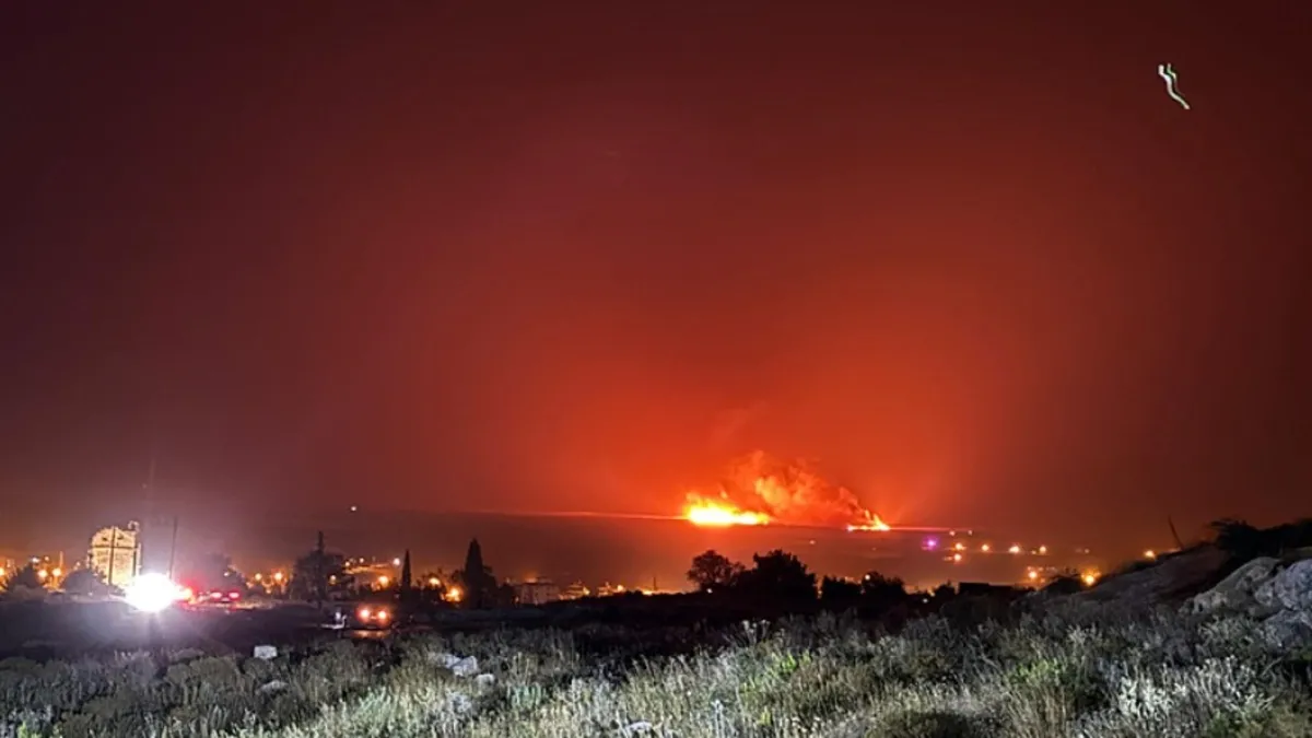 Koruma altındaki Göksu Deltası'nda korkutan yangın! Ormana sıçramaması için tedbir alındı