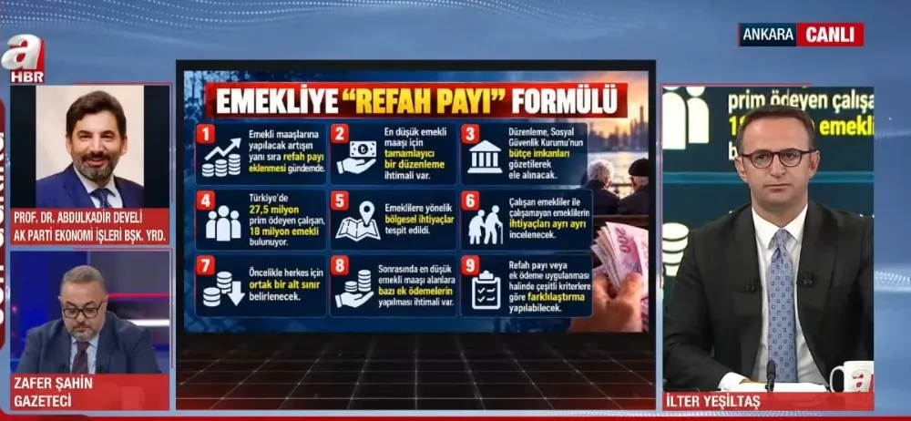 Milyonlarca emekliyi ilgilendiriyor! En düşük emekli maaşında yeni formül: AK Partili isim A Haber’de rakam verdi - 1
