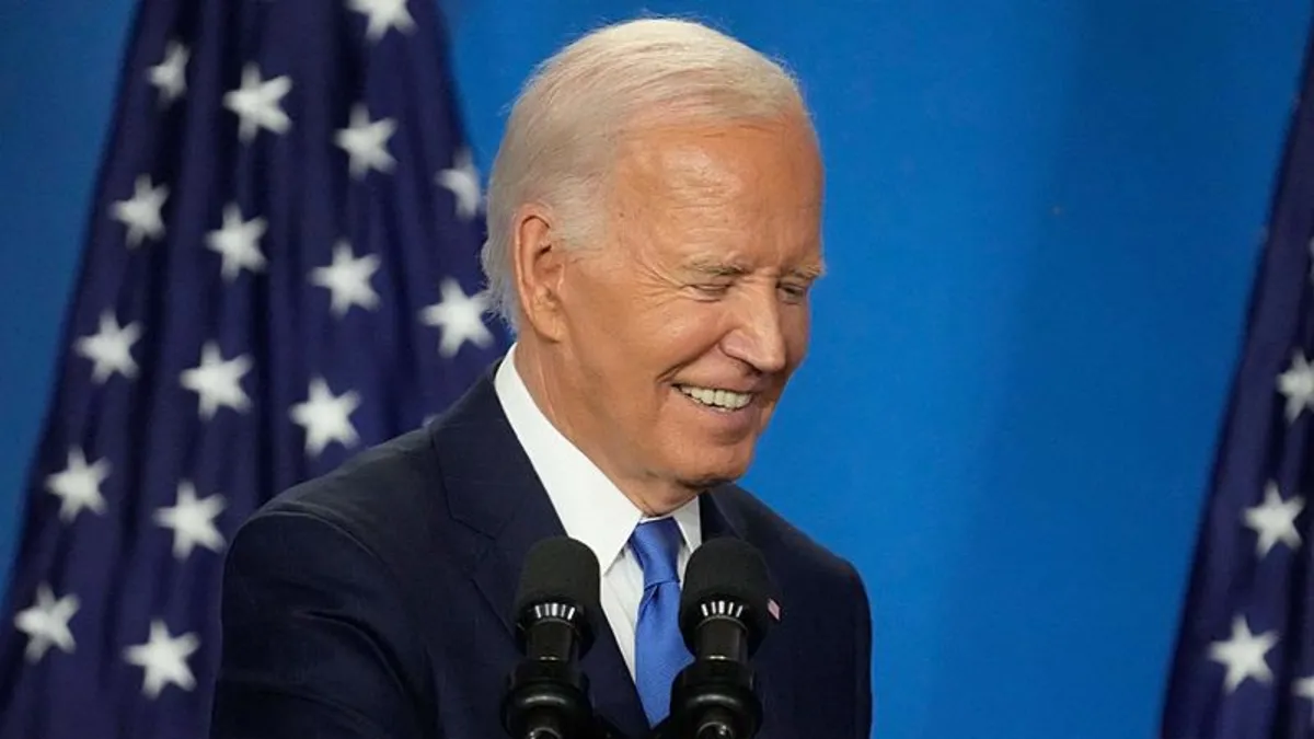 ABD Başkanı Biden'dan NATO'da peşe peşe gaflar: Zelenski'yi "Putin" diyerek sahneye çağırdı | Başkan Yardımcısı Harris'e "Trump" dedi