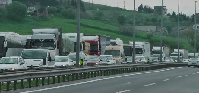 TEM’de trafik kazası: 7 yaralı