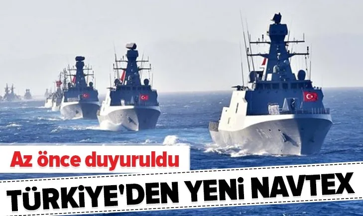 Türkiye'den yeni Navtex