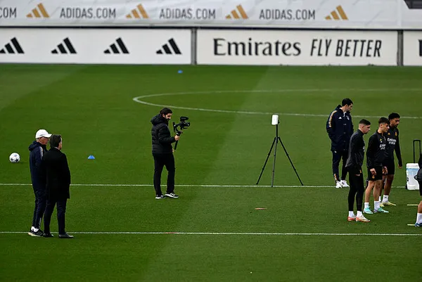 Montella Real Madrid antrenmanında