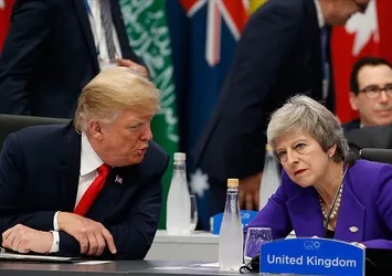 Trump'tan May açıklaması: Üzüntü duydum