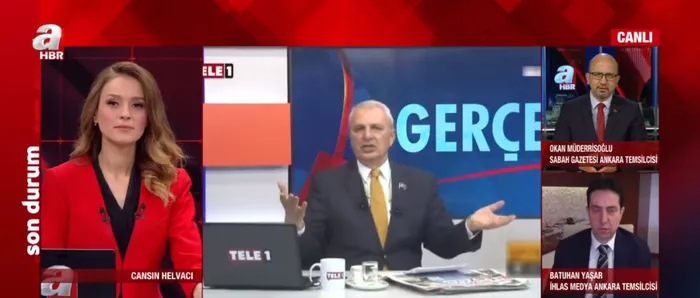 Son dakika: A Haber canlı yayında darbe itirafında bulunan Can Ataklı’ya ve AK Parti seçmenine hakaret eden Ufuk Söylemez’e sert tepki