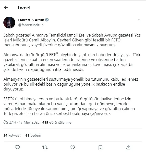 Almanya’da A Haber-Sabah ekiplerine kelepçeli gözaltı! Tepkiler çığ gibi büyüdü: Almanya haddini aştı