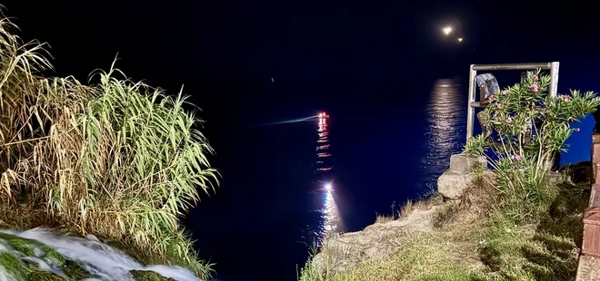 Düden Şelalesi’ne düştüğü iddia edilen kişi için arama başlatıldı