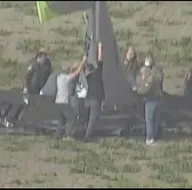 İstanbul Büyükçekmecede eğitim uçağı düştü! İşte ilk görüntüler