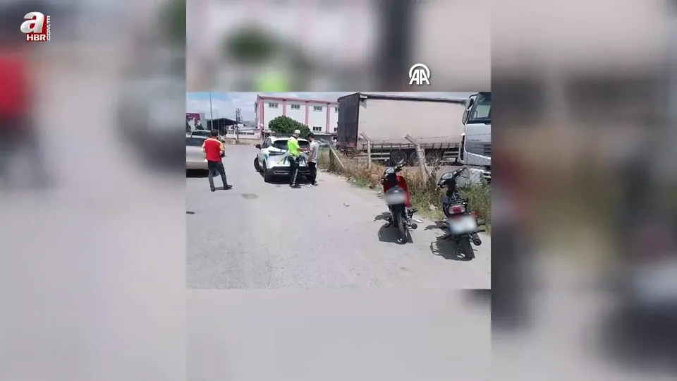 Trafiği tehlikeye düşüren 5 sürücüye 105 bin 863 lira ceza verildi