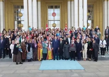 Başkan Erdoğan kadın çiftçilerle buluştu