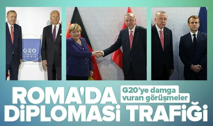 Son dakika: Başkan Erdoğan’dan G20’de yoğun diplomasi trafiği
