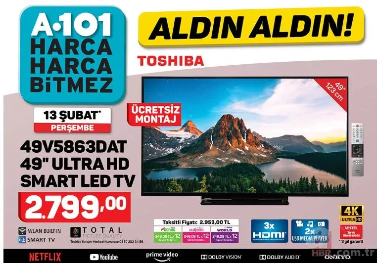 13 Şubat A101 aktüel ürünler kataloğu! A101’de Sevgililer Günü sürprizleri! İşte, A101 aktüel katalog… 2