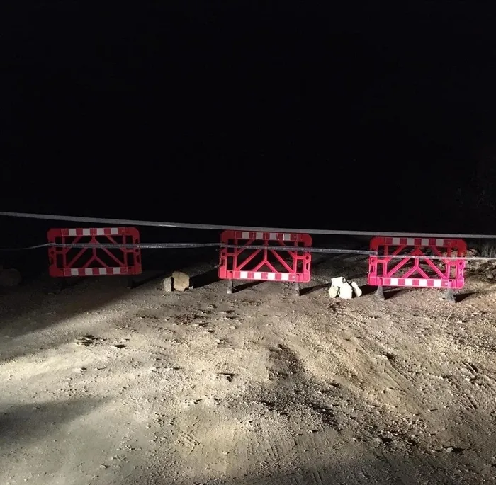 Yol çöktü facianın eşiğinden dönüldü! Karaburun'da korku dolu anlar - 2