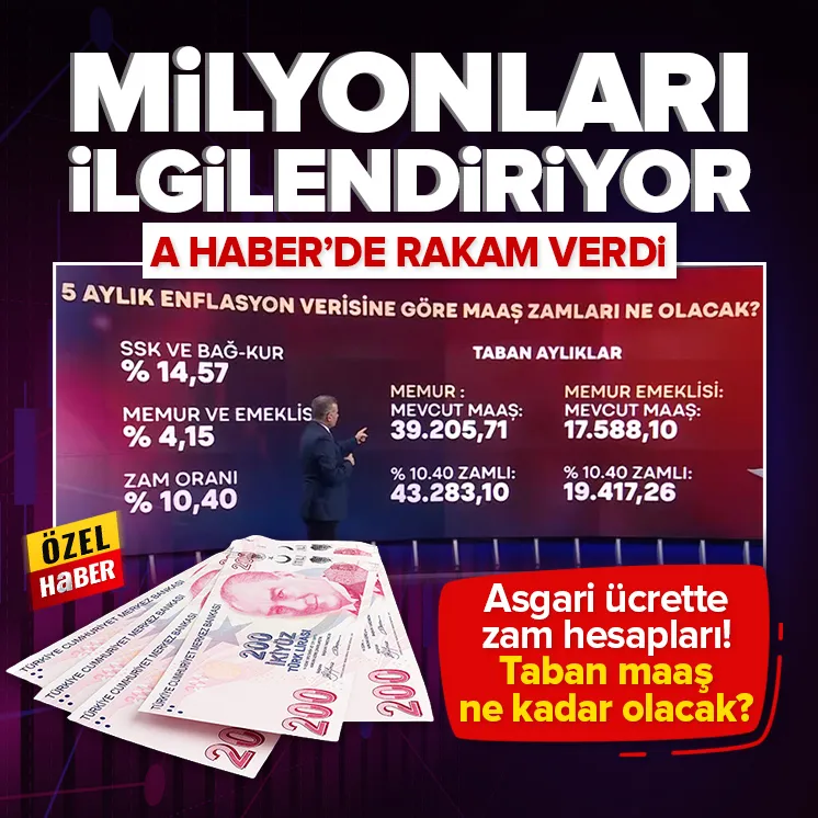 Milyonları ilgilendiriyor! A Haberde rakam verdi