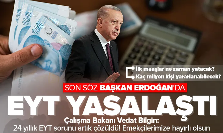 EYT yasalaştı