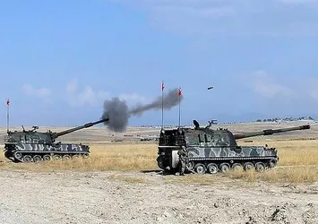 Cerablus bölgesi Fırtına obüsleriyle vuruldu