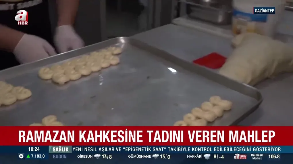 Gaziantep’e özel lezzet Ramazan kahkesi!