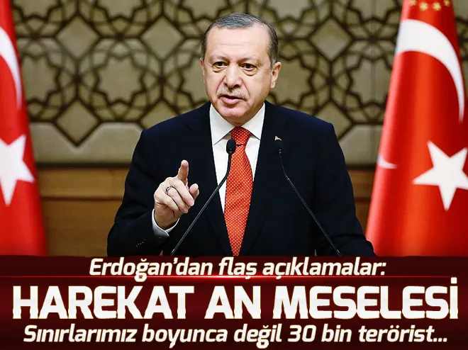 Cumhurbaşkanı Erdoğan: Topunuz gelin, tepenize ineceğiz!