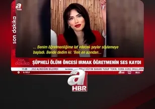 IRMAK ÖĞRETMENİN SES KAYDI