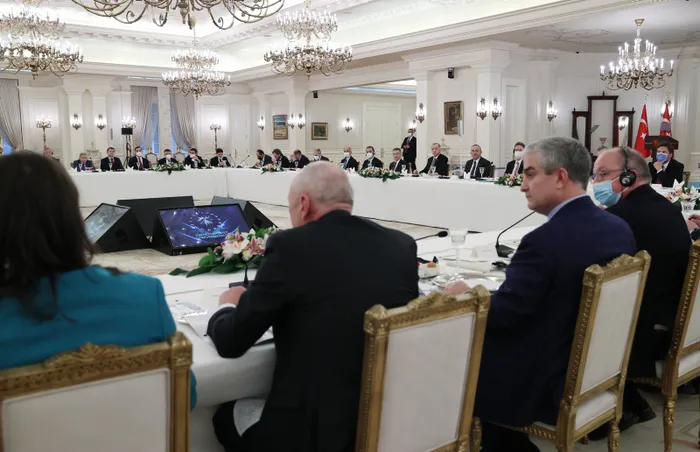 Son dakika: Avrupa Birliği üyesi ülkelerin Ankara büyükelçileri ile toplantı! Başkan Erdoğan'dan önemli açıklamalar - 7