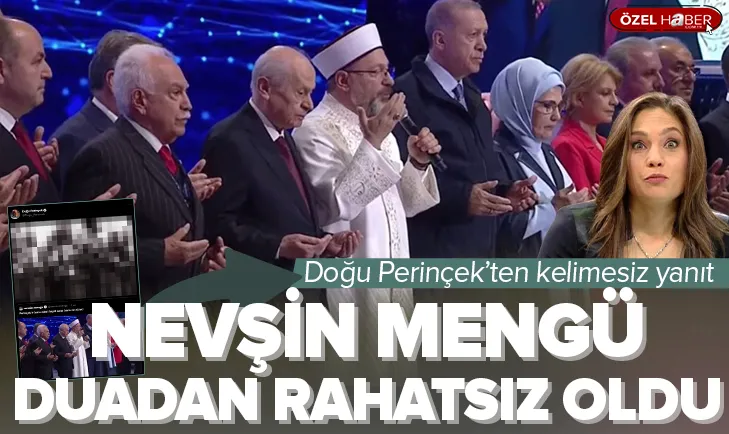 Perinçek’in duası Mengü’yü rahatsız etti