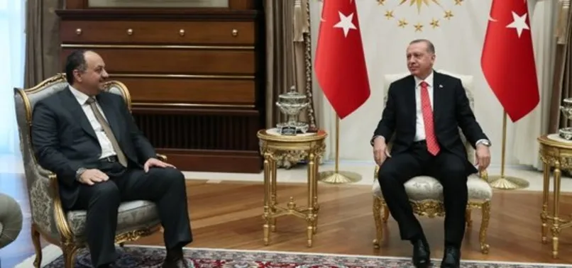 Başkan Erdoğan, Katarlı Bakanı kabul etti