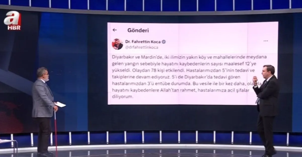 Bakan Koca duyurdu: Anız yangınında can kaybı 12'ye yükseldi!