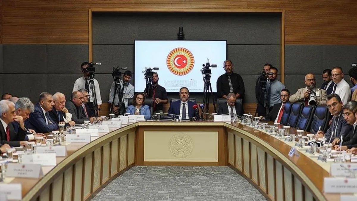 Dışişleri Bakanı Hakan Fidan TBMM Dışişleri Komisyonunu bilgilendirdi