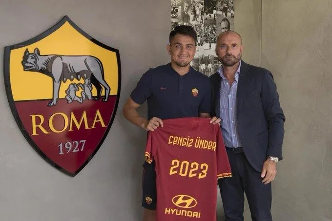 Cengiz Ünder Roma ile sözleşme uzattı