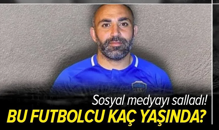Bu futbolcu kaç yaşında? Bölgesel Amatör Lig oyuncusu görenleri şaşkına çevirdi!