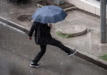 Erzurum'da kuvvetli sağanak etkili oldu