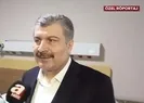 Sağlık Bakanı Fahrettin Kocadan A Habere özel açıklamalar