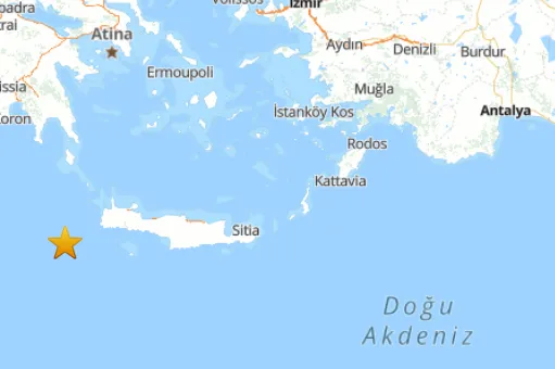 Akdeniz'de deprem! 4,8 ile sallandı, işte veriler - 1