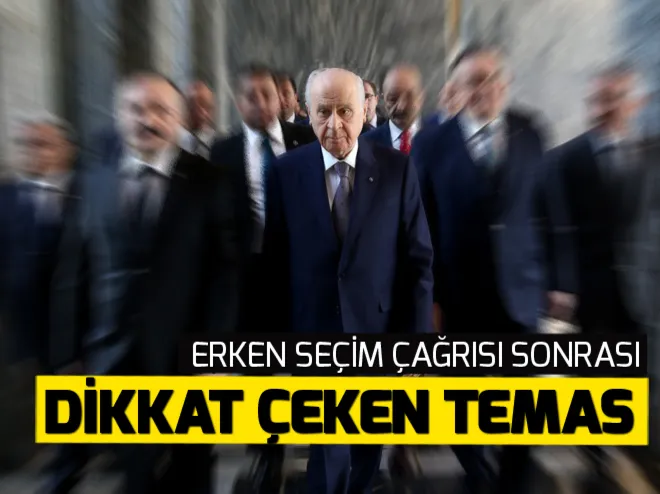 MHP lideri Bahçeli, Adalet Bakanı ile görüştü