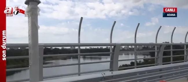 Adana 15 Temmuz köprüsü açılıyor! Yüzde 42’si tamamlanan projeyi CHP’li belediye yarım bırakmıştı